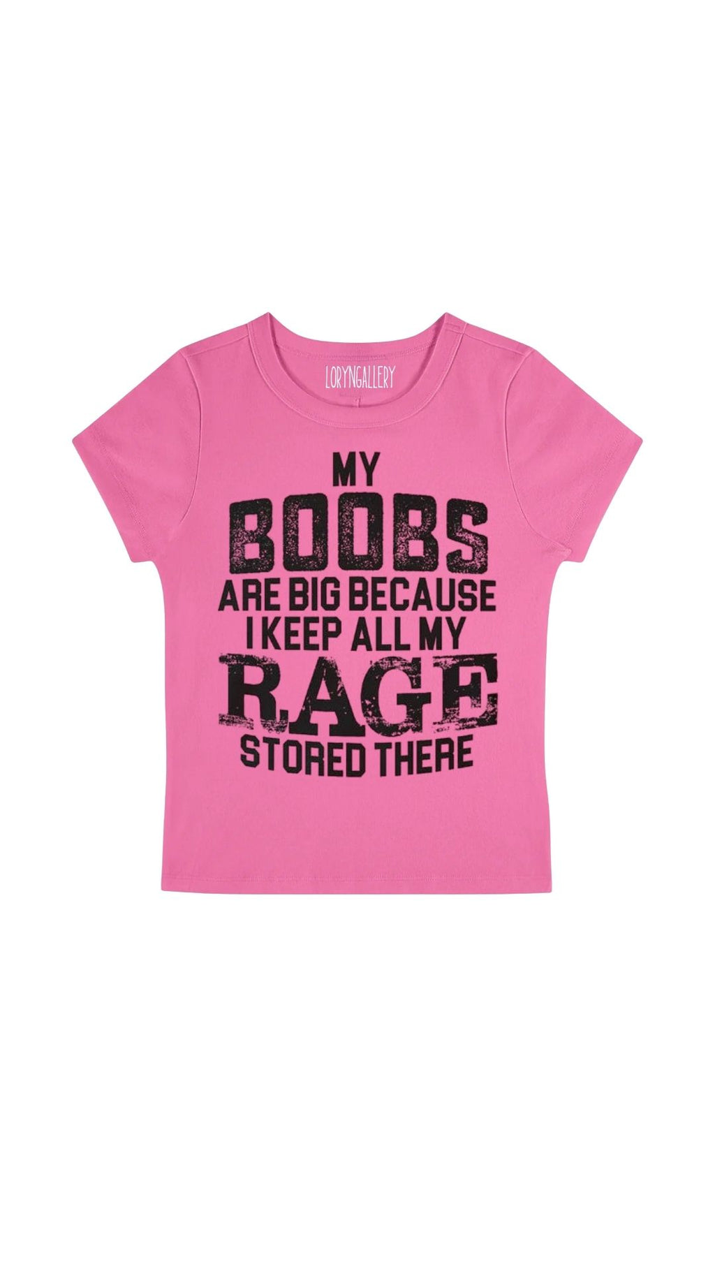RAGING BOOBS BABY TEE