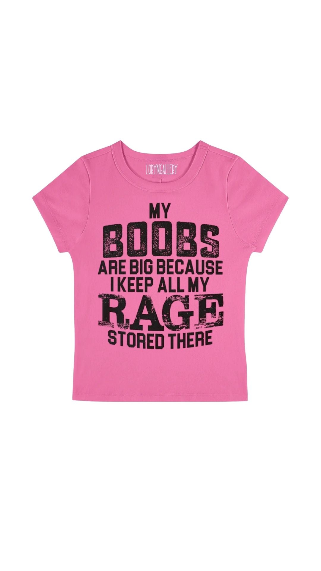 RAGING BOOBS BABY TEE