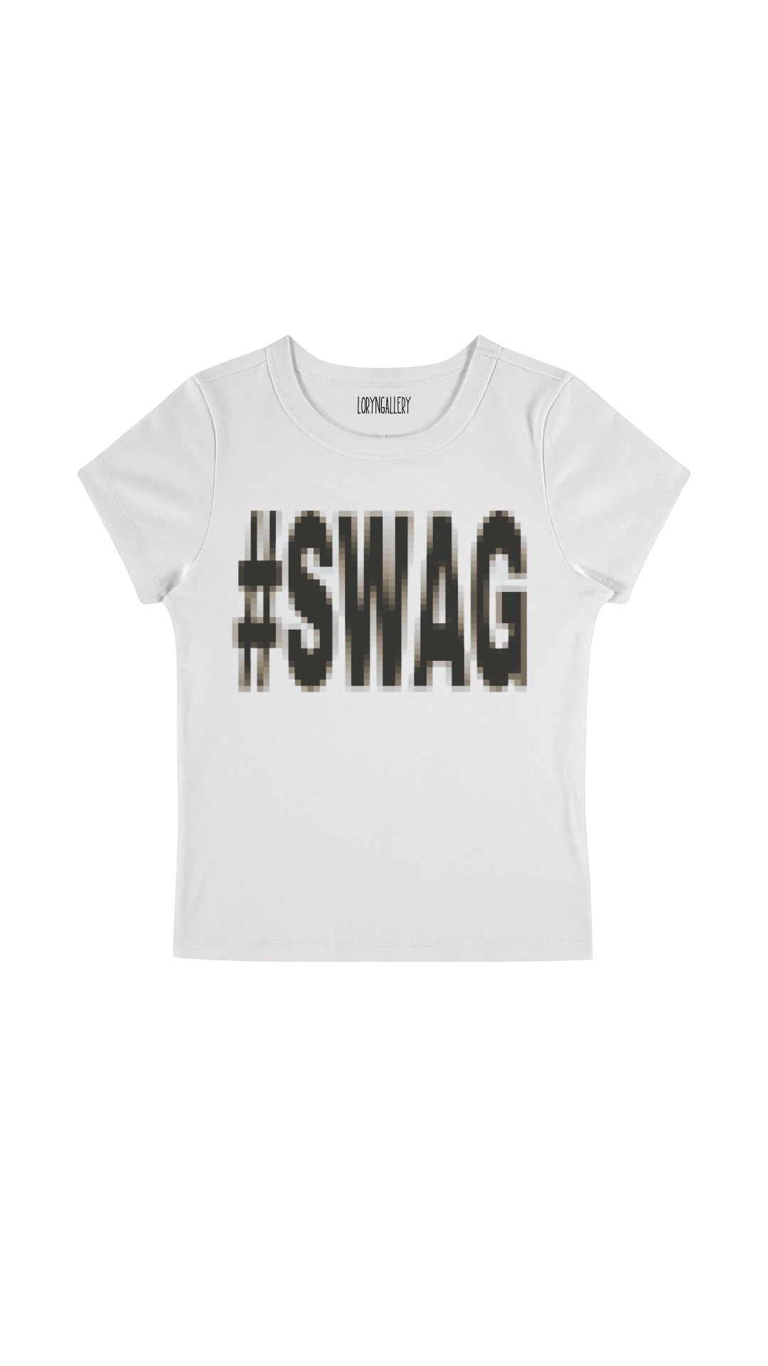 BLURRY SWAG BABY TEE