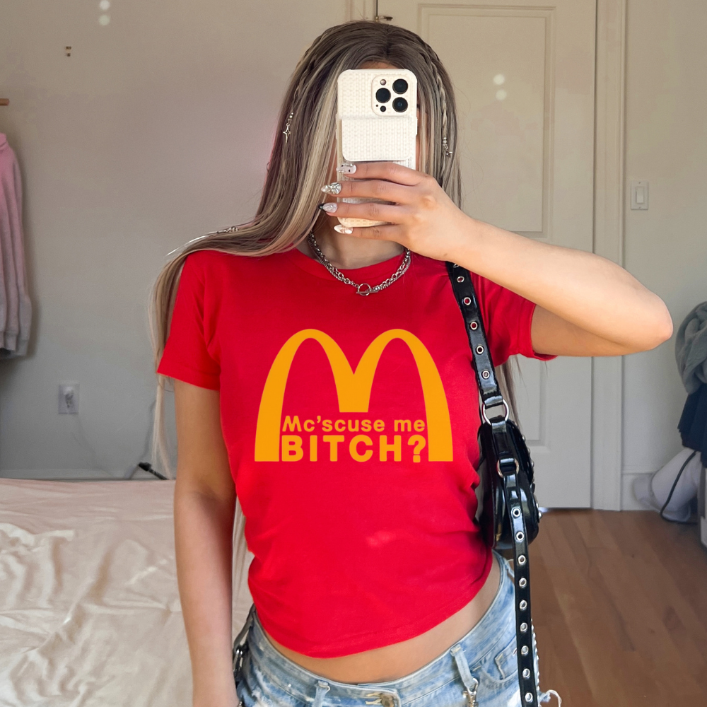 MC'SCUSE ME B*TCH BABY TEE